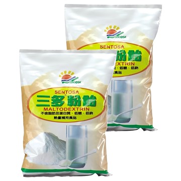 SENTOSA 三多 粉飴 不含脂肪及蛋白質 低糖、低鈉 能量補充食品  1kg  2包