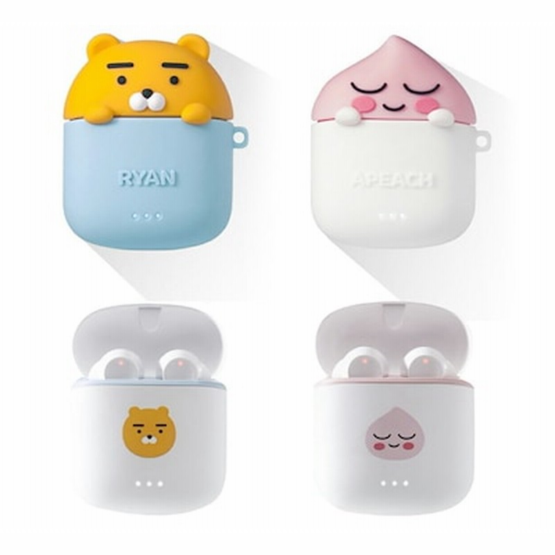 かわいいワイヤレスイヤホン カカオフレンズ Kf Tws イヤホン ワイヤレス充電 ブルートゥース 通販 Lineポイント最大1 0 Get Lineショッピング