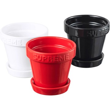 SUPREME x DULTON 25SS MINI PLANTERS 陶瓷 迷你 花盆 / 盆栽 (三色一組)