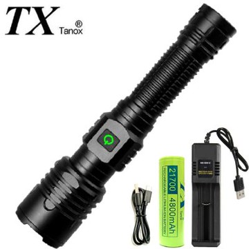 TX特林XHP70伸縮變焦高亮手電筒(T-21700A-P70)