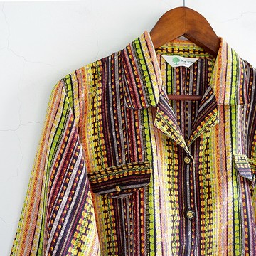 │Slowly│ 繽紛/古著襯衫 │vintage.復古.文藝