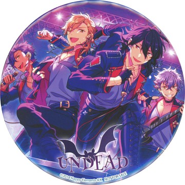 UNDEAD大徽章TV動畫偶像夢幻祭！Blu-ray&DVD 01發售紀念活動in Animate5點收據特典