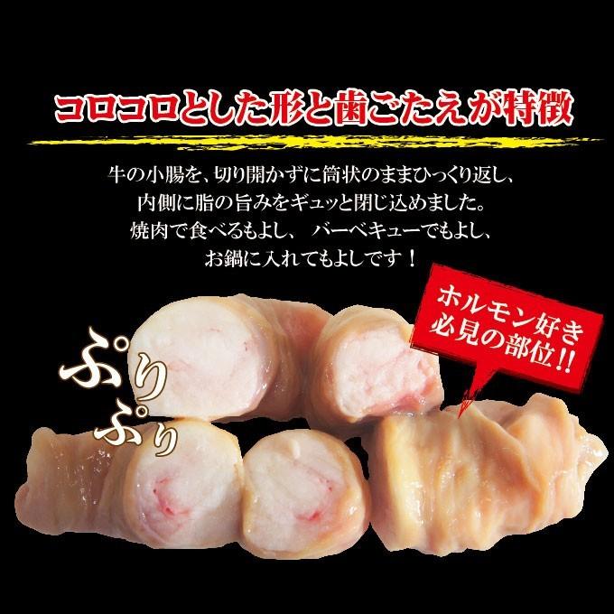 マルチョウ丸腸338ｇ　素材そのまま味付け無し　冷凍　アメリカ産 　シロコロ 焼肉 ホルモン 牛もつ