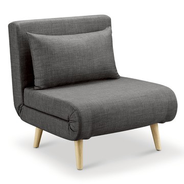 安妮單人沙發床-多色可選深灰