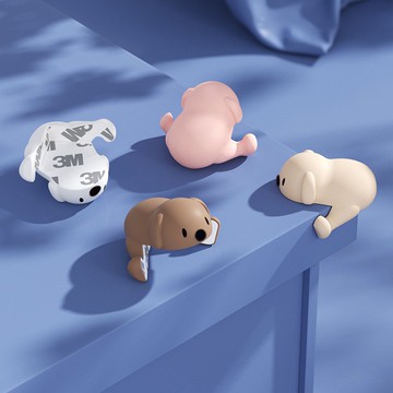 🌟台灣現貨超Q動物款小狗硅膠護角 桌角防撞護角 兒童防撞角 寶寶安全防護用品