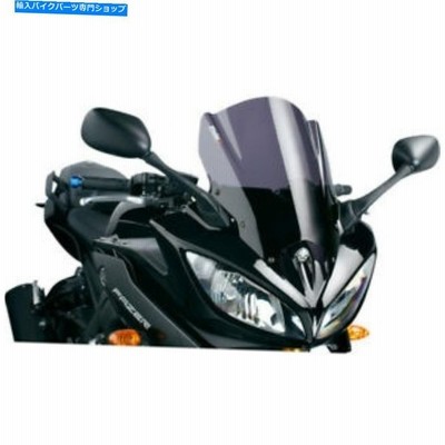 Windshield Puig Race Windscreen - Fazer8（ダークスモーク）5572F Puig Race Windscreen - Fazer8 (Dark Smoke) 5572F