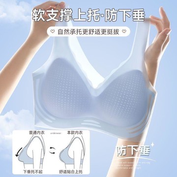 🌟臺灣出貨🌟【NNOVA】抹胸涼感無痕內衣女夏季超薄款文胸無鋼圈背心式運動文... 內 衣女生 女內衣 胸罩 無痕內