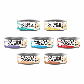 Vi.chi 【12罐組】經典犬罐80g