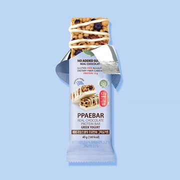 PPAEBAR Real Chocolate Protein Bar #Greek Yogurt 40g