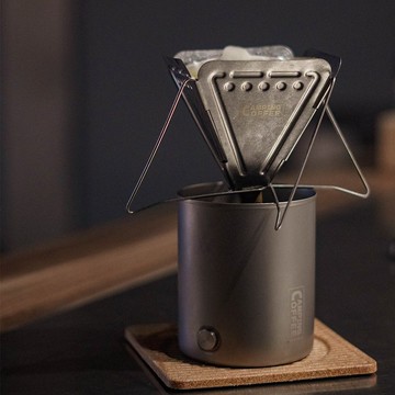 扁平收摺好攜帶丨Driver 戶外收合濾杯 1-4cup