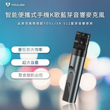 【YOULISN】配件麥克風_限定搭配YOULISN K歌藍牙音響使用
