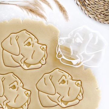 卡恩科索犬造型餅乾壓模