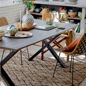 Bloomingville Gaya 大地風光 黃麻編織地毯