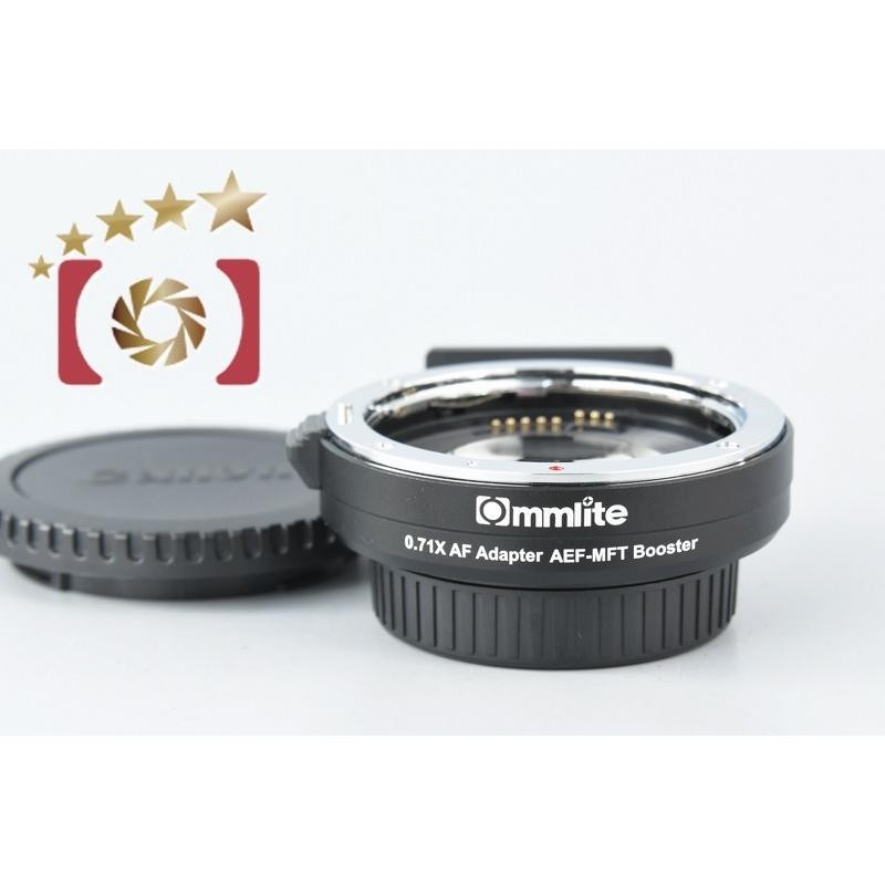 中古】Commlite コムライト CM-AEF-MFT Booster 0.71x AF A アダプター 