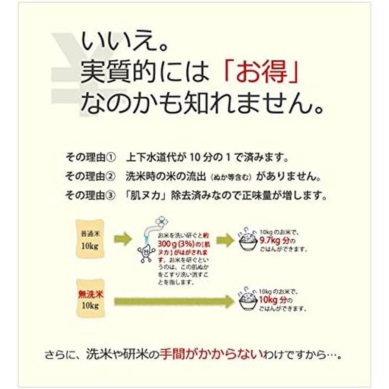 新米 令和4年産 無洗米 福岡県産(一等米) ひのひかり 10kg 5kg×2 九州の美味しい無洗米 (ギフト 贈り物にも)