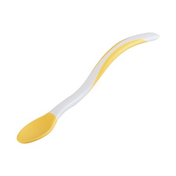 【精品餐具】黃色小鴨 雙色一階段學習長湯匙