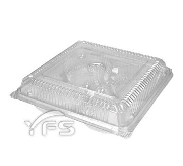 L064四入蛋塔盒(自扣式蓋) (泡芙/小蛋糕/麻糬/果凍/布蕾/餐包/戚風/月餅/大福)【裕發興包裝】YC268