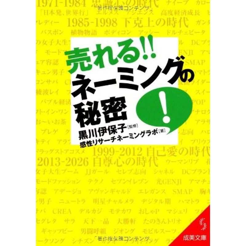 売れるネーミングの秘密 (成美文庫)