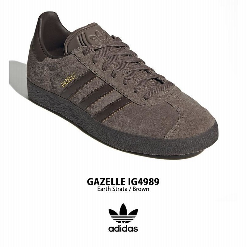 adidas originals アディダス スニーカー GAZELLE IG4989 EARTH