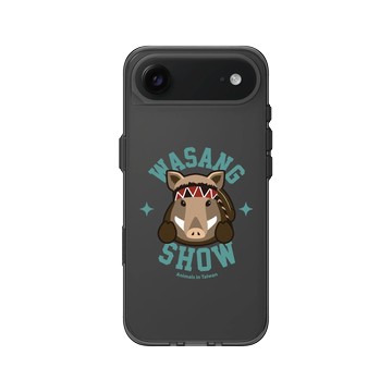 iPhone Air Clear (相機按鈕) 酷墨灰 - 花生騷 WasangShow - 山豬