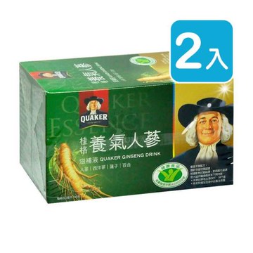 桂格 養氣人蔘 60ml*6入/盒 (2入)