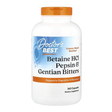 美國代購！原裝正品Doctor's Best Betaine HCL鹽酸甜菜堿360粒