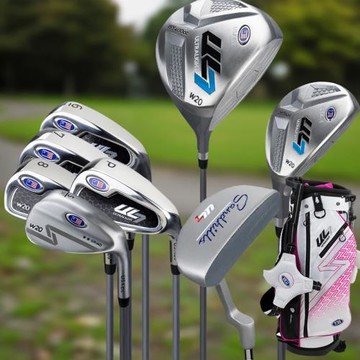 高爾夫球桿青少年男女孩子新款初學者碳素uskids兒童練習左手套桿