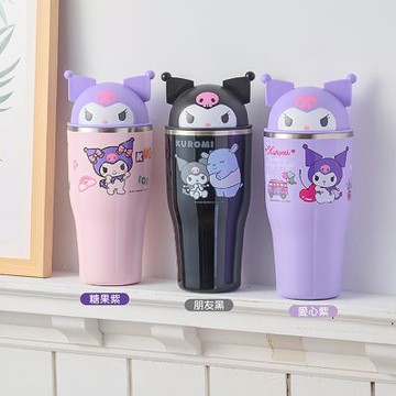 三麗鷗 酷洛米造型陶瓷不鏽鋼保冰杯950ml 三款可選 KU-T11