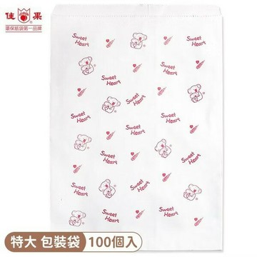 特大 包裝袋 佳果包裝紙袋 環保包裝紙袋 /一包100個入(定200) 901 花紙袋 白底帶花 32cm x 23cm -文【APP滿額下單10%點數(單一帳號最高1000點)】9/30止