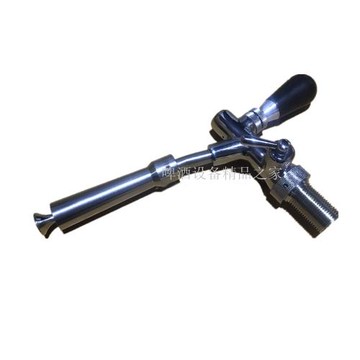 啤酒龍頭不銹鋼消沫器啤酒消沫器可調龍頭消沫器