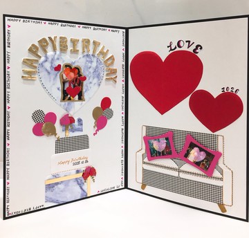 【客製款】命中注定情人生日卡(下單前請討論)