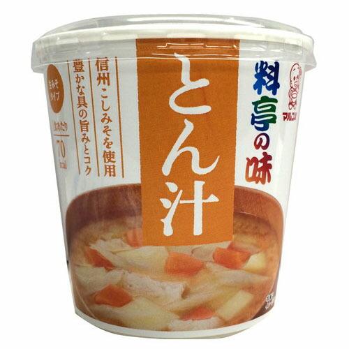 マルコメ 料亭の味 とん汁 カップ 1食 ×6 メーカー直送