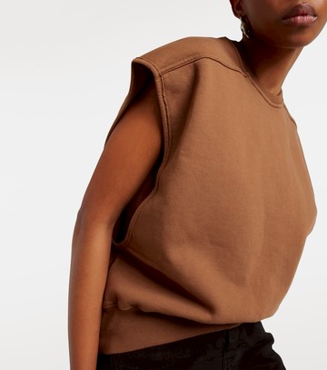 Rick Owens Oversized cotton jersey top