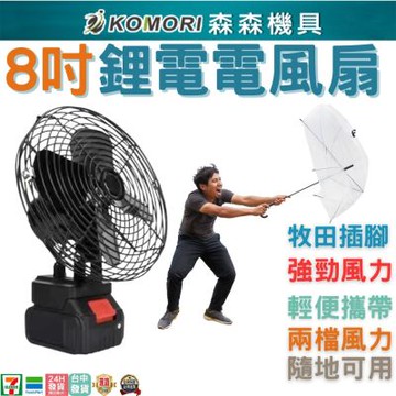 【Komori 森森機具】鋰電電風扇 金屬款裸機(不含電池) 牧田電池通用風扇 充電風扇 電風扇 戶外電扇無線電扇 迷你風扇 移動電扇 隨身風扇