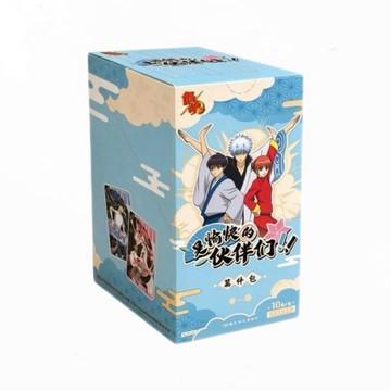 卡遊銀魂是愉快的夥伴們羈絆包整盒玩具收藏卡牌動漫周邊卡牌