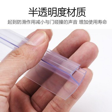 【兔子】淋浴房浴室玻璃門密封條加厚膠條擋水條防水防撞磁吸條填縫包邊條免運