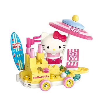 QMAN 三麗鷗 花車遊行系列  Hello Kitty 花車遊行系列  1組