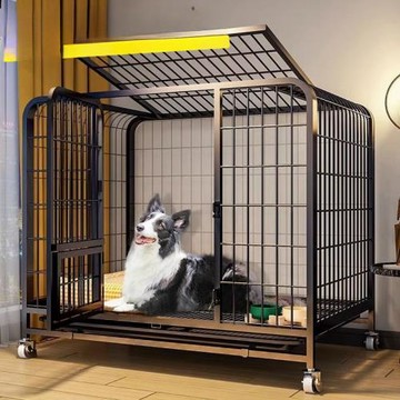 狗籠子中型小型犬大型室內帶廁所一體柴犬柯基狗窩寵物籠狗狗圍欄