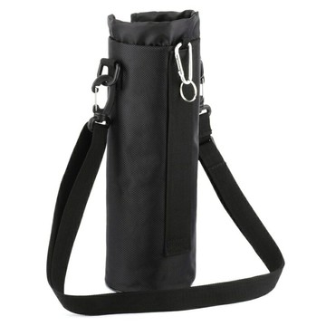 水壺袋 水壺袋斜背  登山水壺袋 水壺保溫袋 帆布水壺袋 牛津布加厚耐磨防摔保溫杯套水瓶保護套 戶外便攜斜跨可背水壺袋