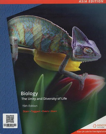 Biology: The Unity and Diversity of Life 【內含Access Code,經刮除不受退】 (15版) Starr 2018 Cengage