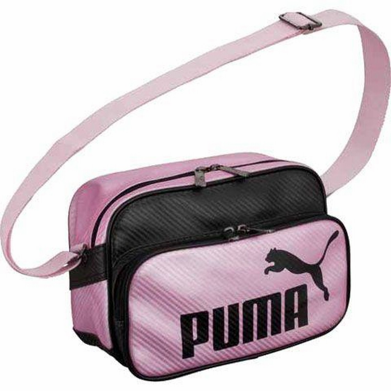 puma コレクション バッグ l ピンク