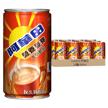 Ovaltine 阿華田 營養麥芽牛奶飲品  340ml  24罐