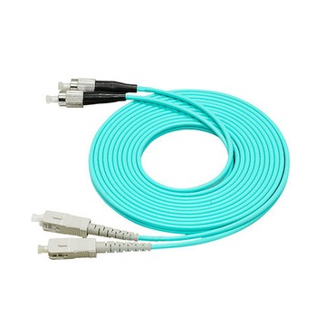 台灣霓虹 電信級SC-FC多模10G雙芯OM3光纖跳線3米