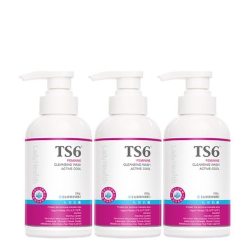 TS6護一生 沁涼潔淨凝露 250gX3入組