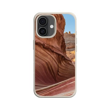 iPhone 16 SolidX 貝殼灰 - LOOK！多看我一眼 LOOK! Nature Seeks Attention - 大自然的傑作（錫安國家公園）