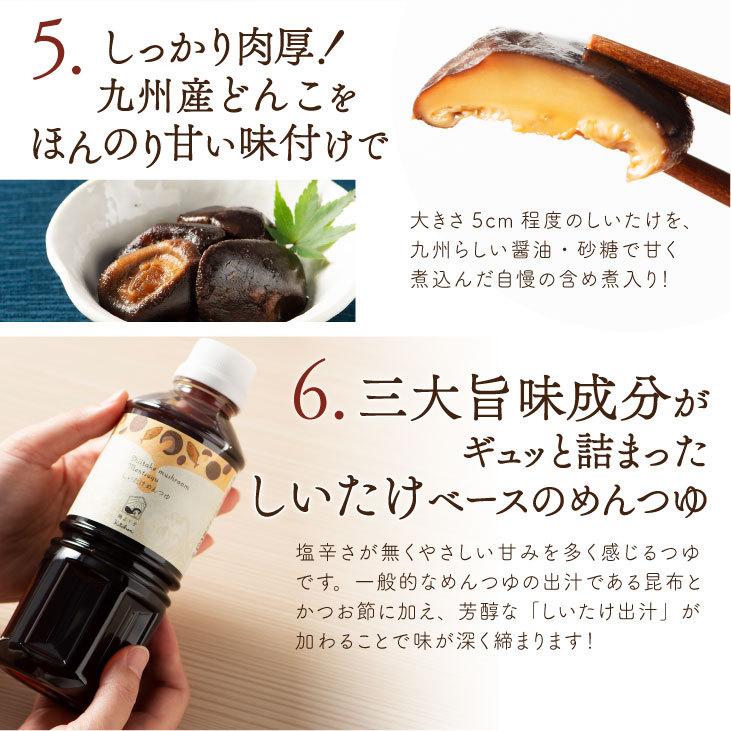 「陽より子素麺セット」九州 お取り寄せ しいたけ そうめん めんつゆ 含め煮 ギフト
