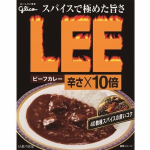 グリコ ビーフカレーＬＥＥ 辛さ×１０倍１８０ｇ  ×10