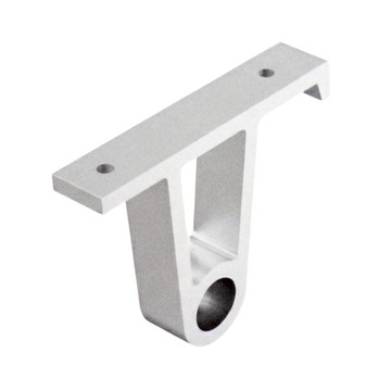 DAY&DAY 日日家居 掛桿上櫃固定座 鋁 W17*D90*H75MM  銀色  1個