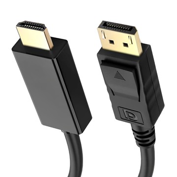 UniSync DisplayPort 轉 HDMI 高畫質影像轉接線 1.8M  單一商品  1條