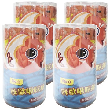 Me-O 咪歐 啾咪棒蟹肉泥 Set  絕佳口感 方便餵食  鮭魚  540g  4罐